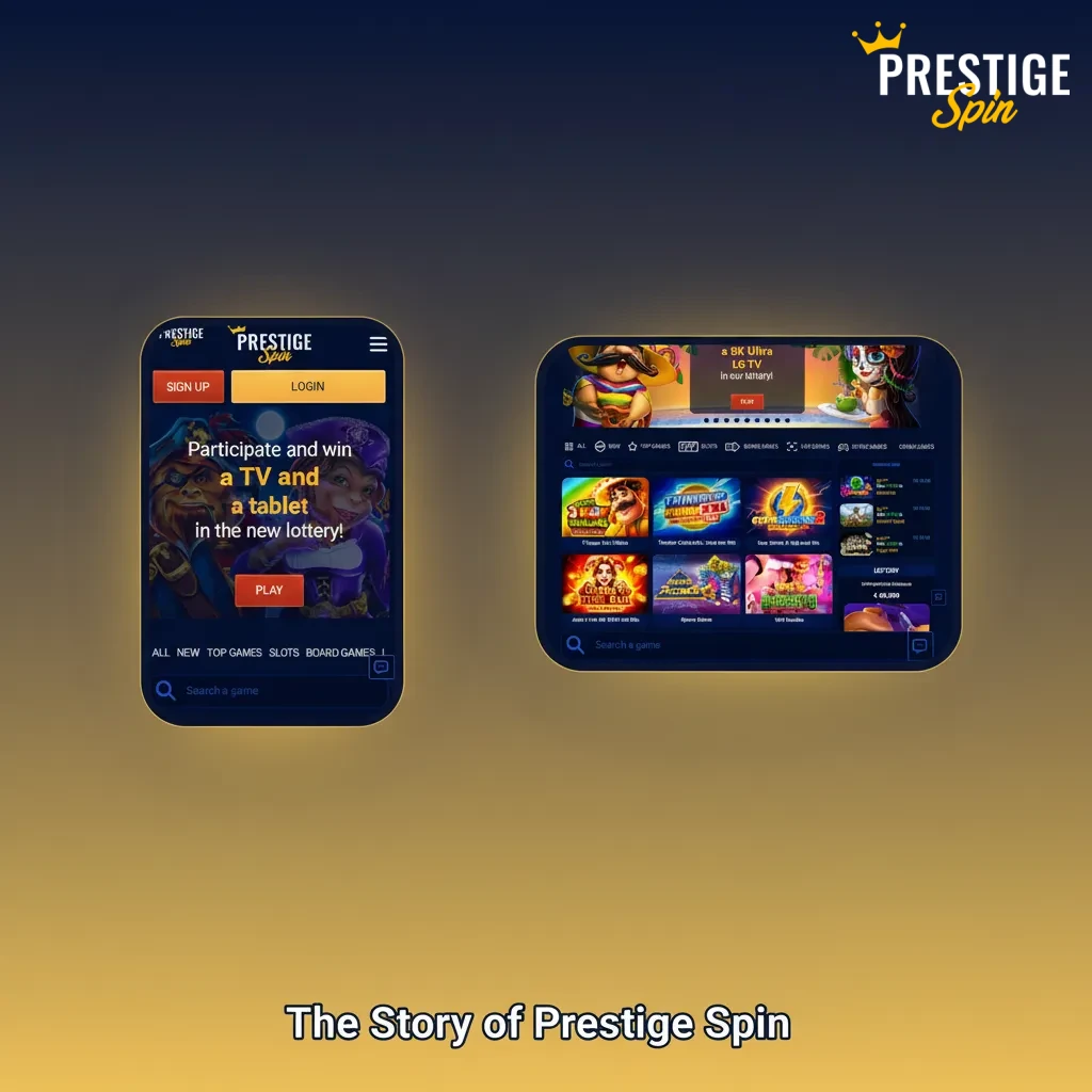 Prestige Spin: UK-licensed online betting brand highlighting transparency, fair rewards and responsible gaming.